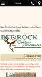 Mobile Screenshot of beerockoutdooradventures.com